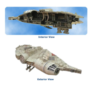 Star Wars Millennium Falcon Resin Statue