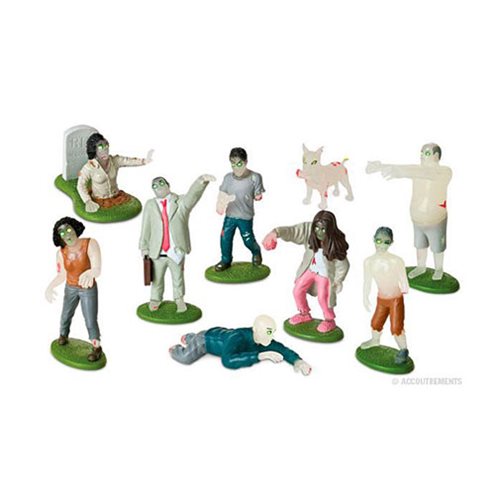 Flesh Eating Zombies Figure Set | Gifts For A Geek and Toys