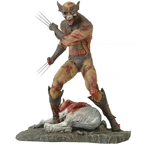 Marvel Zombies Wolverine Statue