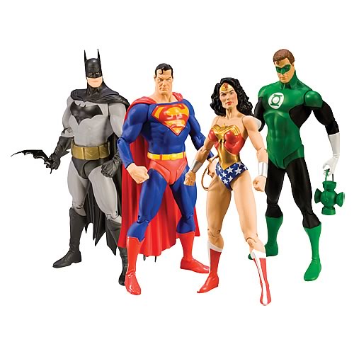 Alex Ross Justice Action Figures Box | Gifts For A Geek and Toys