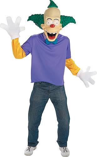 Krusty The Clown Deluxe Costume