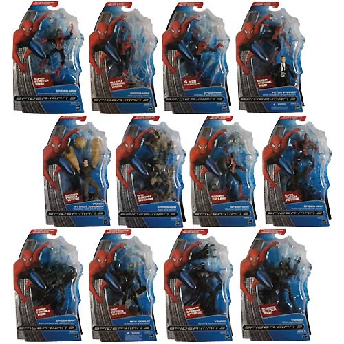 Spider-Man 3 Movie Figures Collection 1 Wave 1