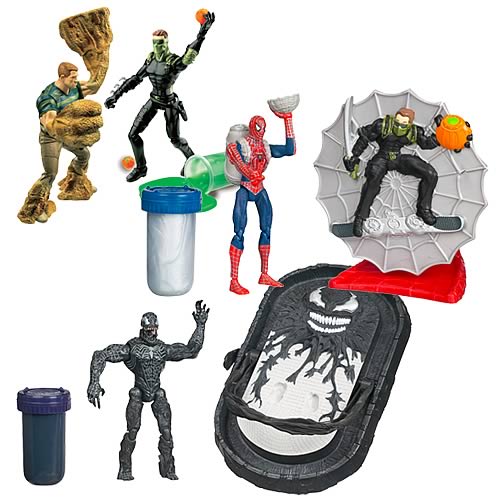 Spider-Man 3 Ooze Attack Action Figures Wave 3 Revision 1