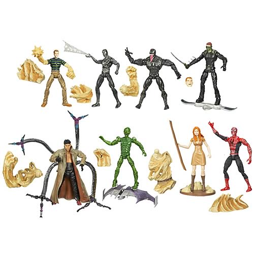 Spider-Man Build-A-Figure Action Figures Wave 1