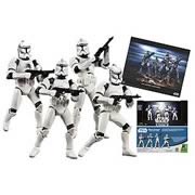 Exclusive Star Wars Clone Troopers (White, Battle Damaged)