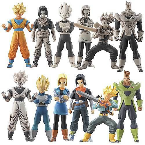 Dragon Ball Z Collector Action Figures Wave 6 Set