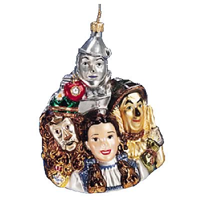 Wizard of Oz Dorothy and Friends Polonaise Ornament | Wizard of Oz Clothing and Costumes