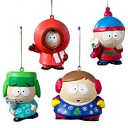 Blow Mold 3inch Ornaments Set