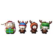 Reindeer 3inch Resin Ornaments Set
