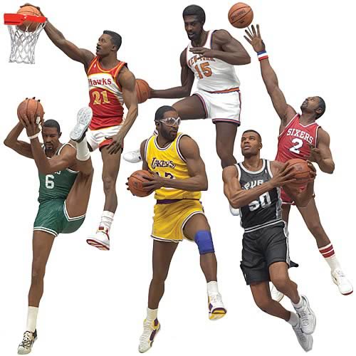 NBA Legends Action Figures Series 3