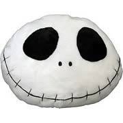 Nightmare Before Christmas Plush Jack Skellington Head