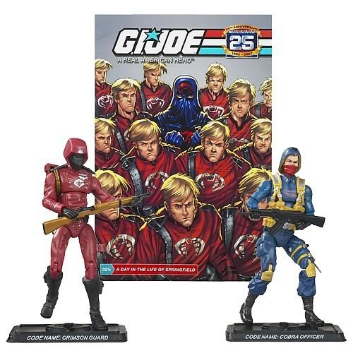 G.I. Joe Crimson Guard and Scarred Cobra Officer 2-Pack | Gifts For A Geek and Toys