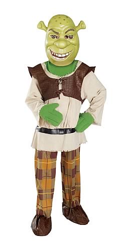 Kids Deluxe Shrek Costume