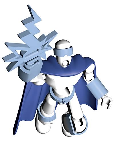 Stikfas Classic Omega Male Superhero (Redeco) | Gifts For A Geek and Toys