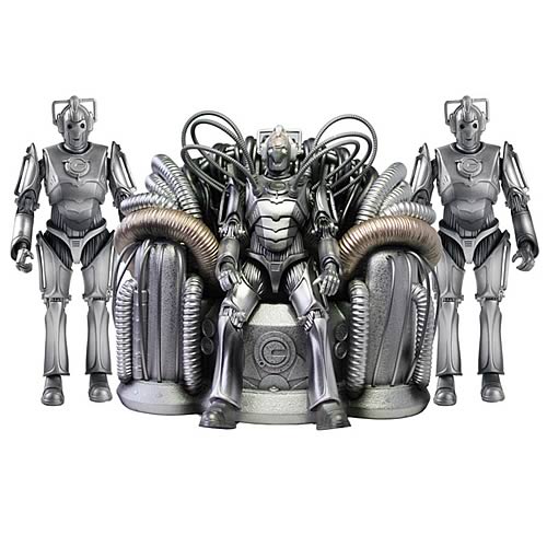 Doctor Who Cybercontroller with Guards Action Figures