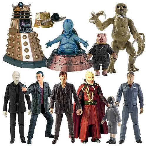 Doctor Who Action Figures 10-Pack