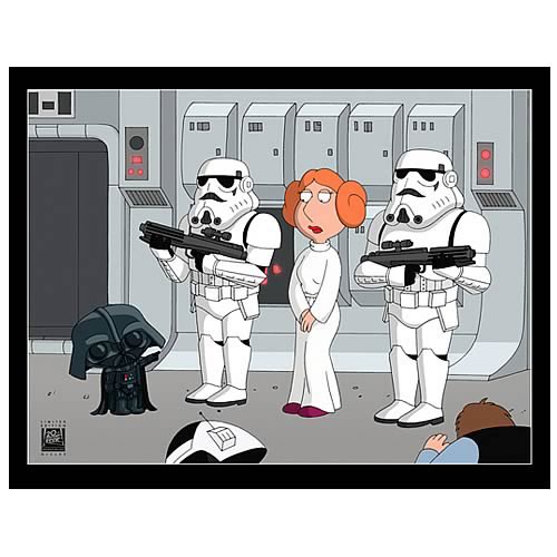 Star Wars Family Guy Stolen Plans Pix-Cel