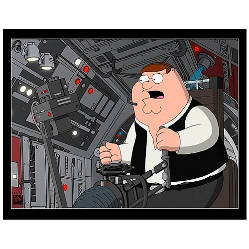 Star Wars Family Guy Here They Come Pix-Cel