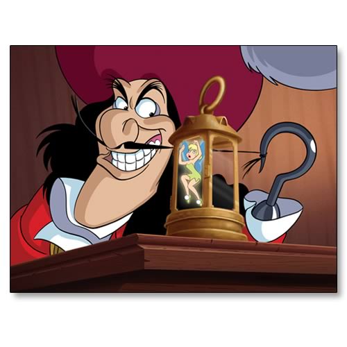 Disney Peter Pan Dastardly Deed Hand Painted Cel