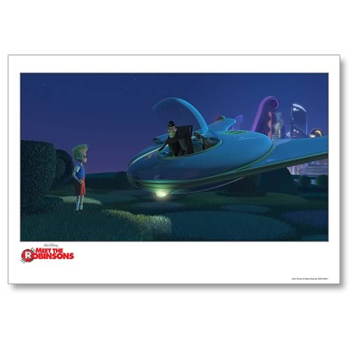 Disney Meet The Robinsons Up To No Good Paper Giclee