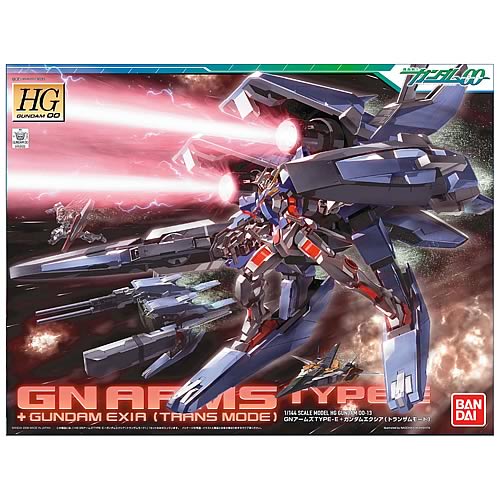 Gundam 00 GN Arms Type E and Gundam Exia Model Kit