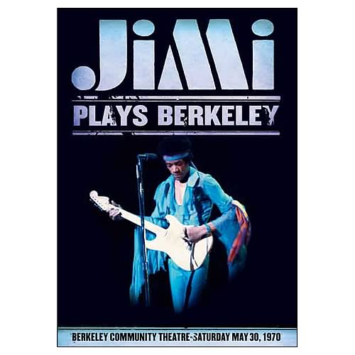 Jimi Hendrix Jimi Plays Berkeley Canvas Print