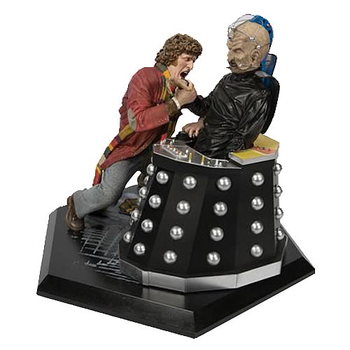 Doctor Who and Davros Statue