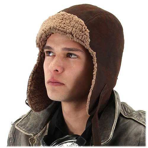 Steampunk Lined Aviator Hat