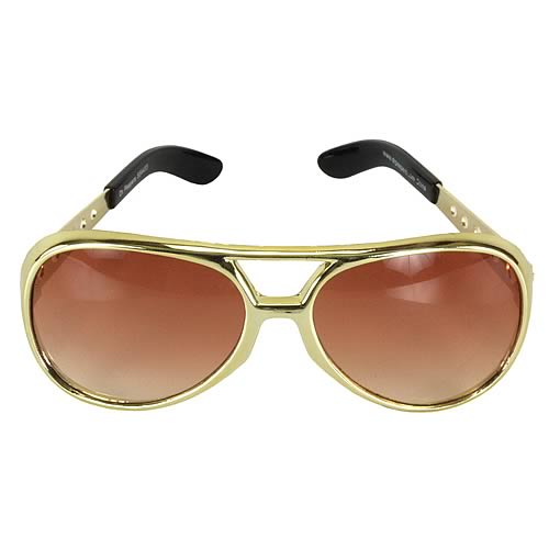 Elvis Presley Basic Gold Sunglasses
