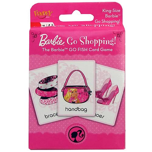 Barbie Go Shoppnig Card Game