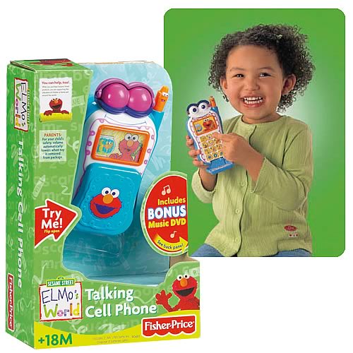 Sesame Street Elmo Cell Phone