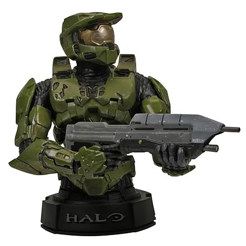Halo 3 Green Master Chief Mini Bust