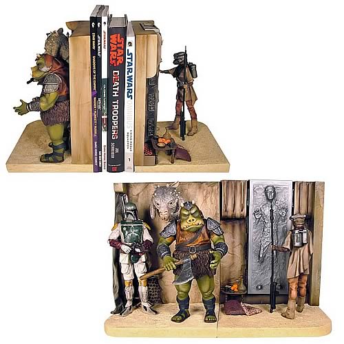 Star Wars Jabba's Palace Bookends Statue