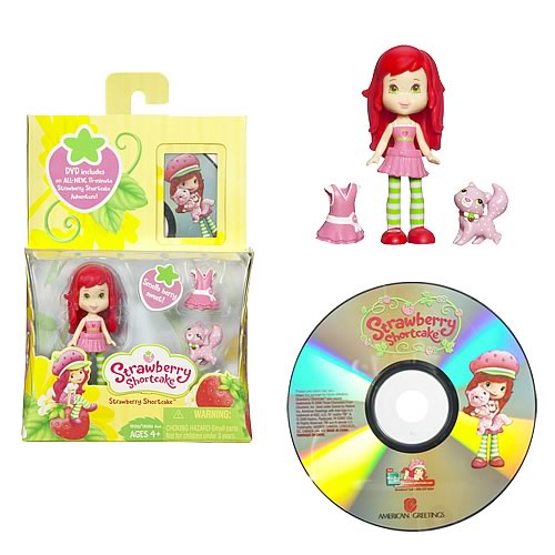 Strawberry Shortcake Mini Doll with DVD