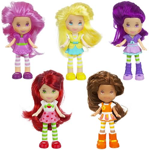 Strawberry Shortcake Mini Dolls in Purse Wave 1 Revision 2