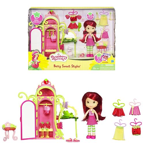 Strawberry Shortcake Berry Sweet Styles Doll Playset
