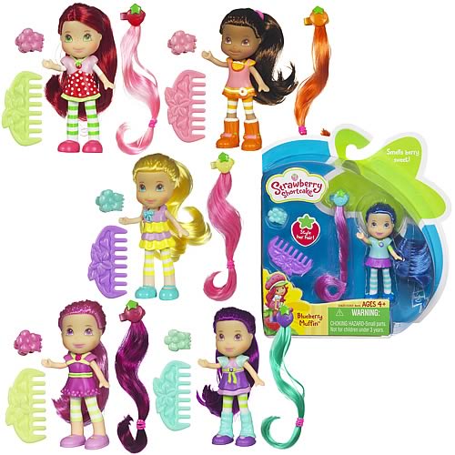 Strawberry Shortcake Hair Play Mini Dolls Wave 1