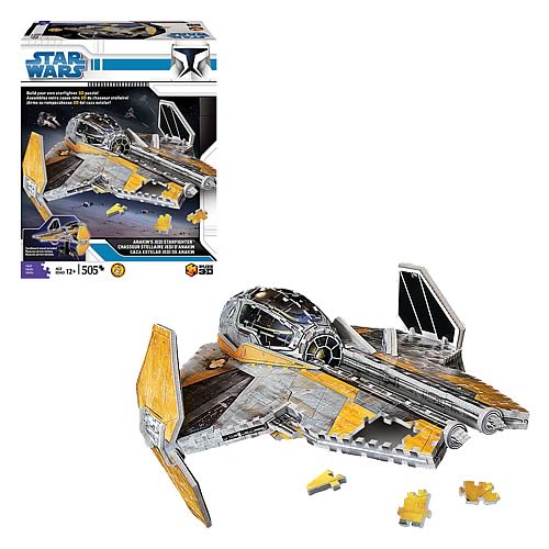 Star Wars Jedi Starfighter Puzz 3D Puzzle Star Wars Jedi Starfighter Puzz 3D Puzzle