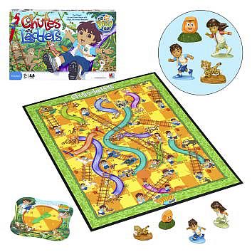 Go Diego Go Chutes and Ladders Game