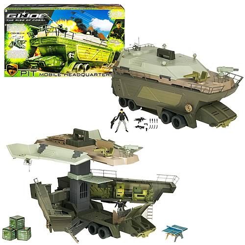 G.I. Joe Movie Pit Mobile Headquarters Playset