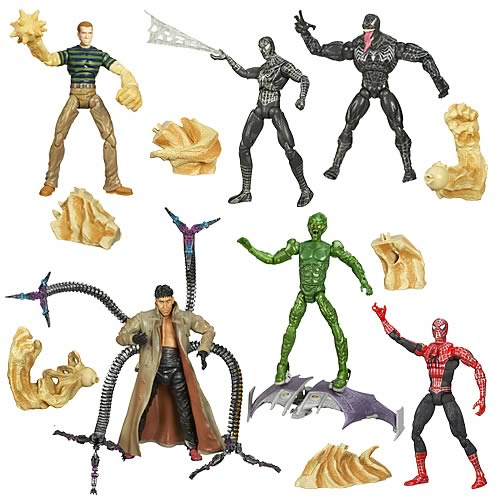 Spider-Man Build-A-Figure Action Figures Wave 1 Revision 2