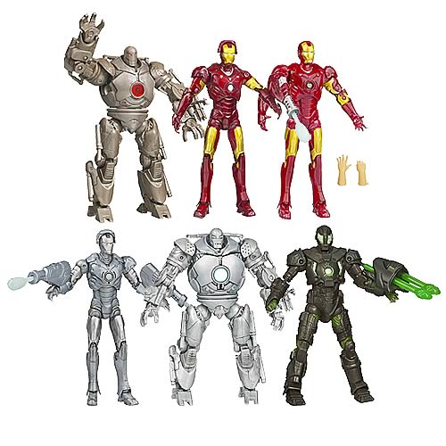 Iron Man Movie Action Figures Wave 2 Revision 3
