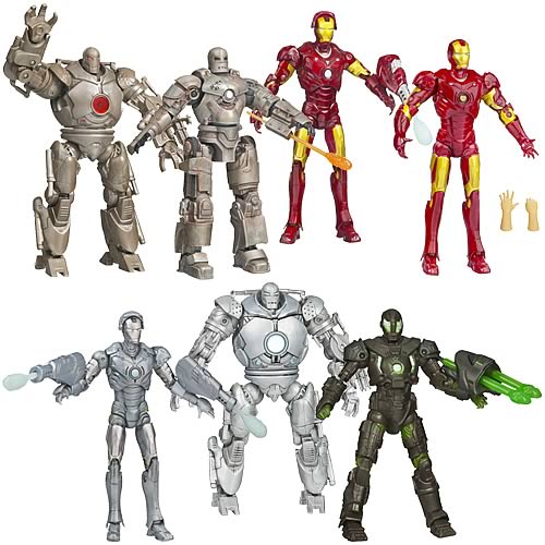 Iron Man Movie Action Figures Wave 2 Revision 5