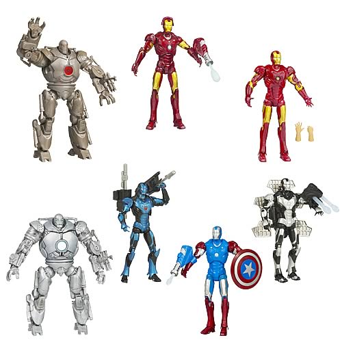 Iron Man Movie Action Figures Wave 3 Revision 2