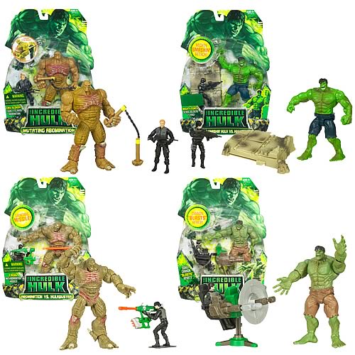 Incredible Hulk Deluxe Movie Action Figures Wave 3