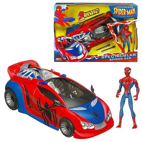 Spectacular Spider-Man Car with Spider-Man Figure