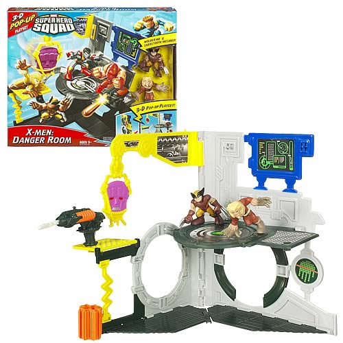 Superhero Squad X-Men Danger Room with Figures