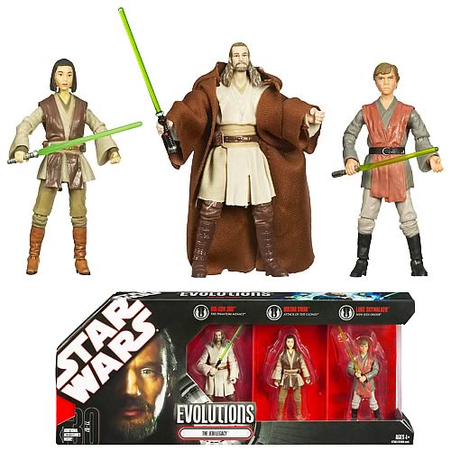 The Jedi Legacy Star Wars Evolutions Action Figures