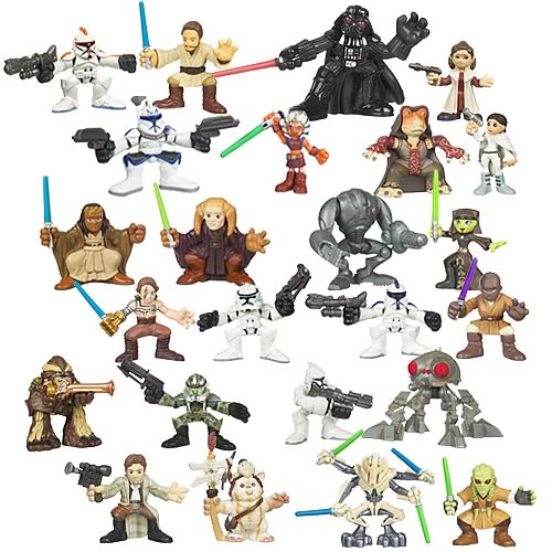 Star Wars Clone Wars Galactic Heroes Figures Wave 7 Rev. 2