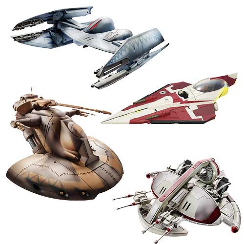 Star Wars and Clone Wars Vehicles Wave 2 Revision 1